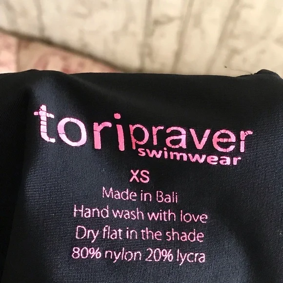 Deep V-neck Tori Praver Bathing Suit - Picture 3 of 6